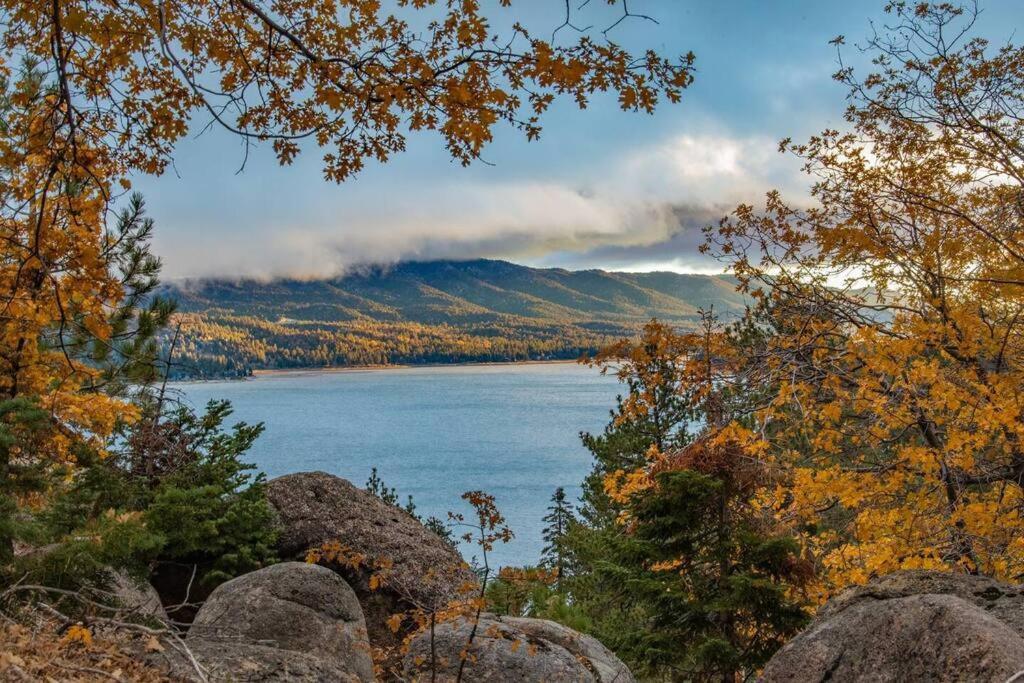 Los Osos Cozy Cabin With Private Spa And Bbq Villa Big Bear Lake Exteriör bild