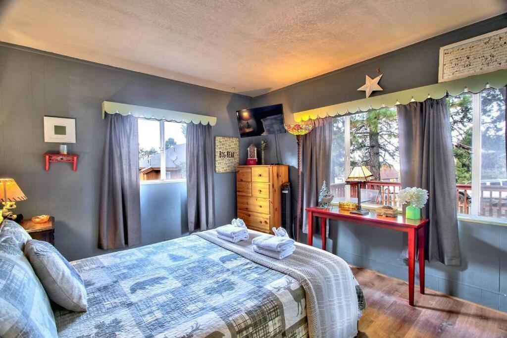 Los Osos Cozy Cabin With Private Spa And Bbq Villa Big Bear Lake Exteriör bild